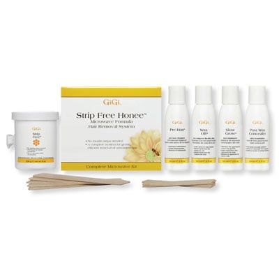 Gigi Wax Strip Free Honee Microwave Kit