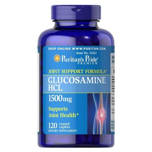 Hỗ trợ xương khớp Puritans Pride Glucosamine Hcl 1500 mg, 120 viên