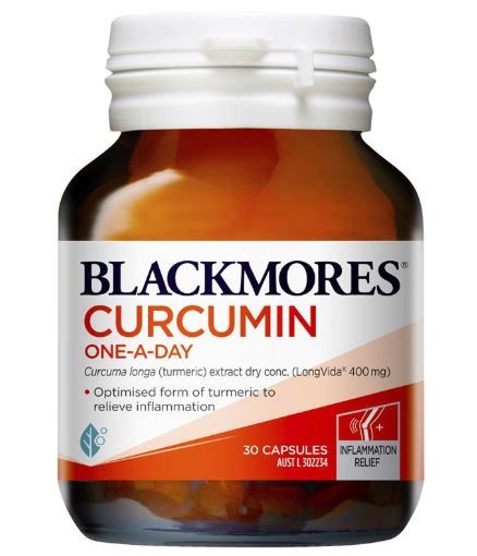 Viên uống tinh chất củ nghệ chống viêm Blackmores Curcumin One A Day 30 viên 