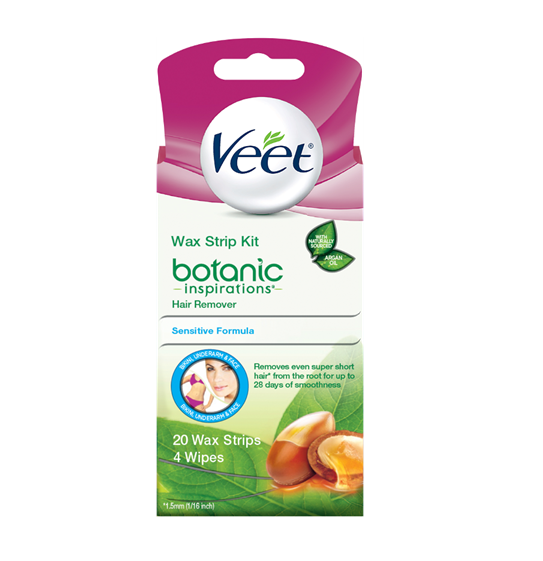 Wax lạnh Veet cho nách, bikini và mặt, 20 miếng USA