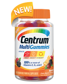 Kẹo dẻo Centrum Multi Vitamin Gummies cho người lớn 150 viên