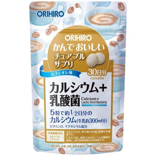 Viên nhai bổ sung Canxi và Lợi khuẩn cho Bé Orihiro 150 viên