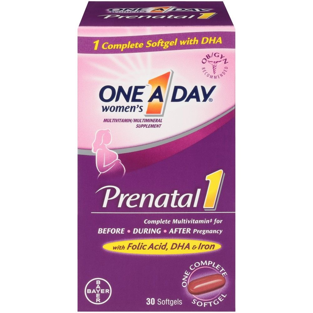 Viên uống cho bà bầu ONE A DAY Women’s Prenatal 30 viên