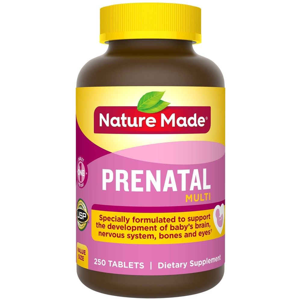  Viên uống cho bà bầu Nature Made Prenatal Multi 250v 