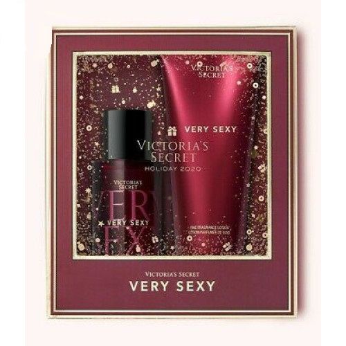  Bộ Quà Tặng  Xịt Thơm,  Dưỡng Thể VICTORIA’S SECRET Very Sexy HOLIDAY 2020 