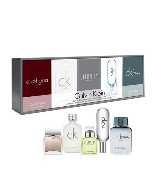  Bộ 5 chai nước hoa mini nam CK Collection by Calvin Klein Gift Set 10ml 