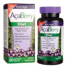 Viên uống hỗ trợ ăn kiêng NATROL ACAIBERRY DIET - 60 viên