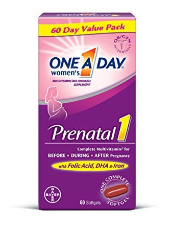  Viên uống cho bà bầu ONE A DAY Women’s Prenatal 60 viên 