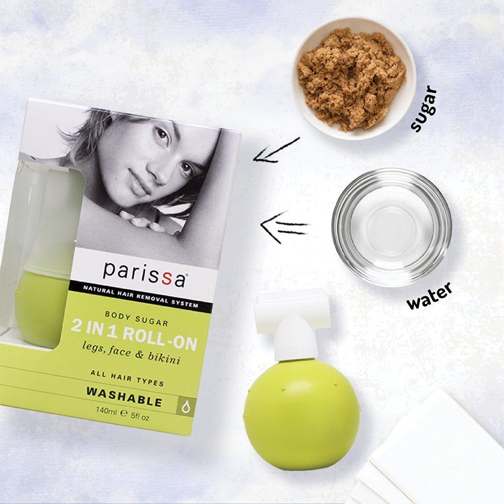 Kit wax hữu cơ Parissa Organic Sugar Wax Roll-On Style