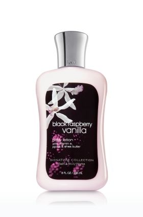  Bath & Body Works Body Lotion Black Raspberry Vanilla 