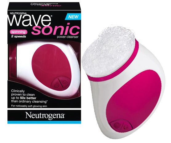 Máy rửa mặt Neutrogena Wave Sonic Power - Cleanser and Foaming Pads