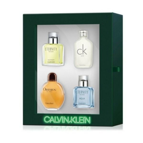 Bộ 4 Chai Nước Hoa Cho Nam Calvin Klein 4PCS Mini Set For Men