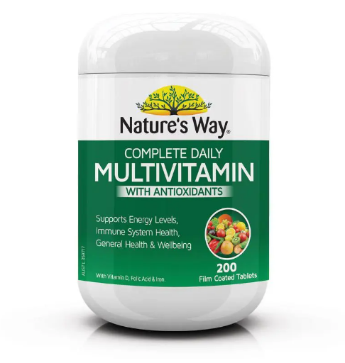 Viên Bổ Sung Vitamin Và Khoáng Chất Nature’s Way Complete Daily Multivitamin 200 Viên