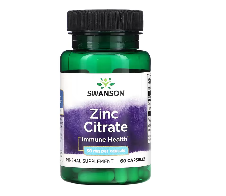  Viên Uống Tăng Cường Miễn Dịch Swanson Zinc Citrate Immune Support 
