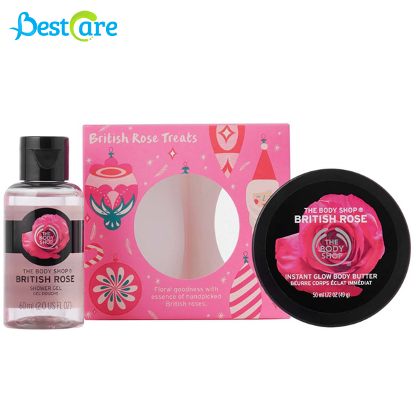  Bộ quà Petal-Soft British Rose Treats The Body Shop 