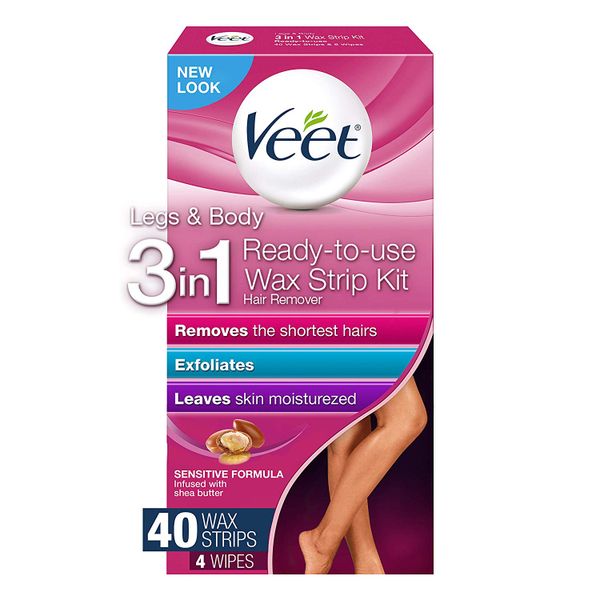  Wax lạnh VEET cho Chân, Body & Bikini USA 