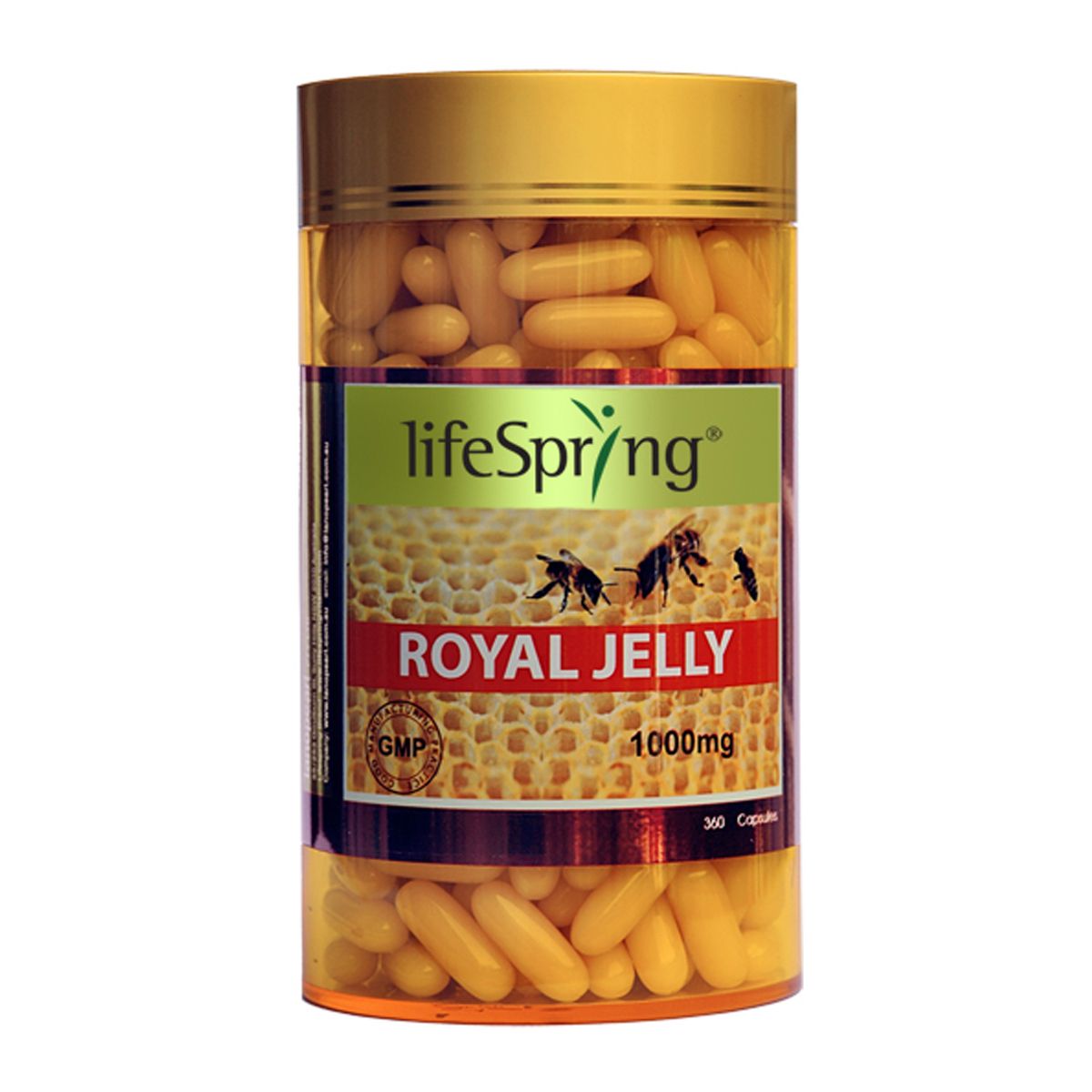  Sữa ong chúa LifeSpring Royal Jelly 1000 mg 