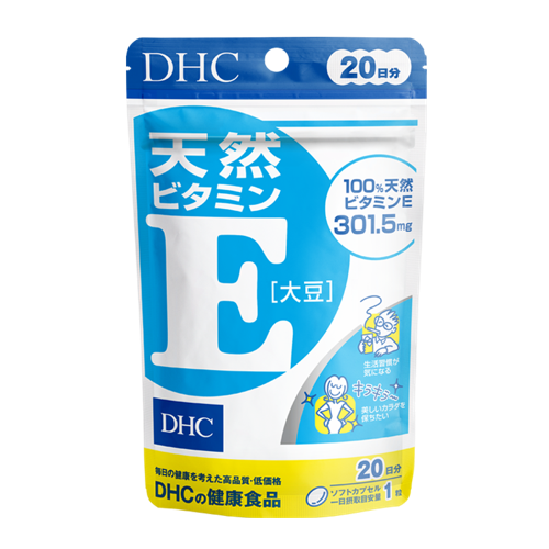  Thực Phẩm Bảo Vệ Sức Khỏe DHC Natural Vitamin E (Soybean) 