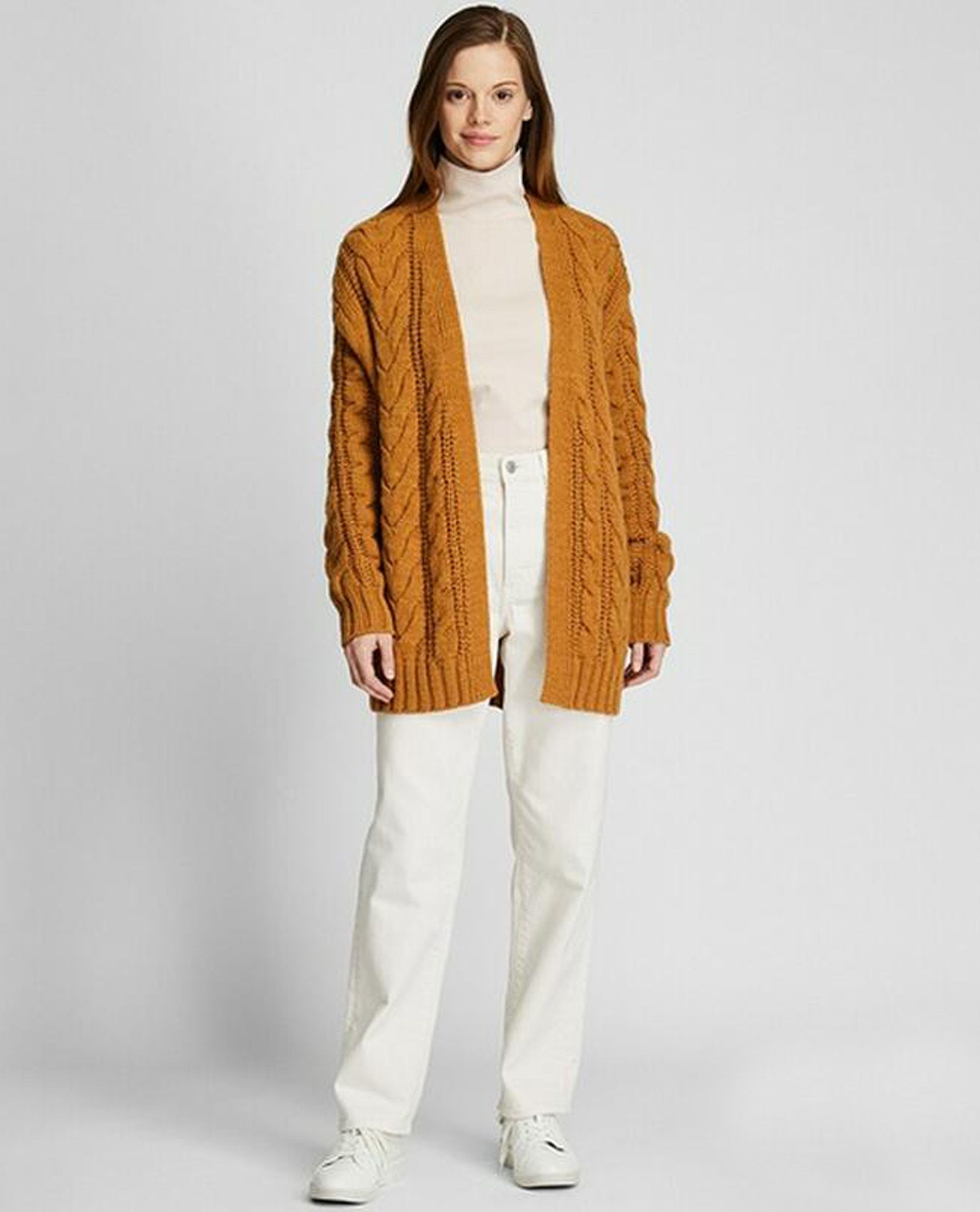 02.03.23 - VTG CABLE RELAXED CARDIGAN JACKET - UNIQLO