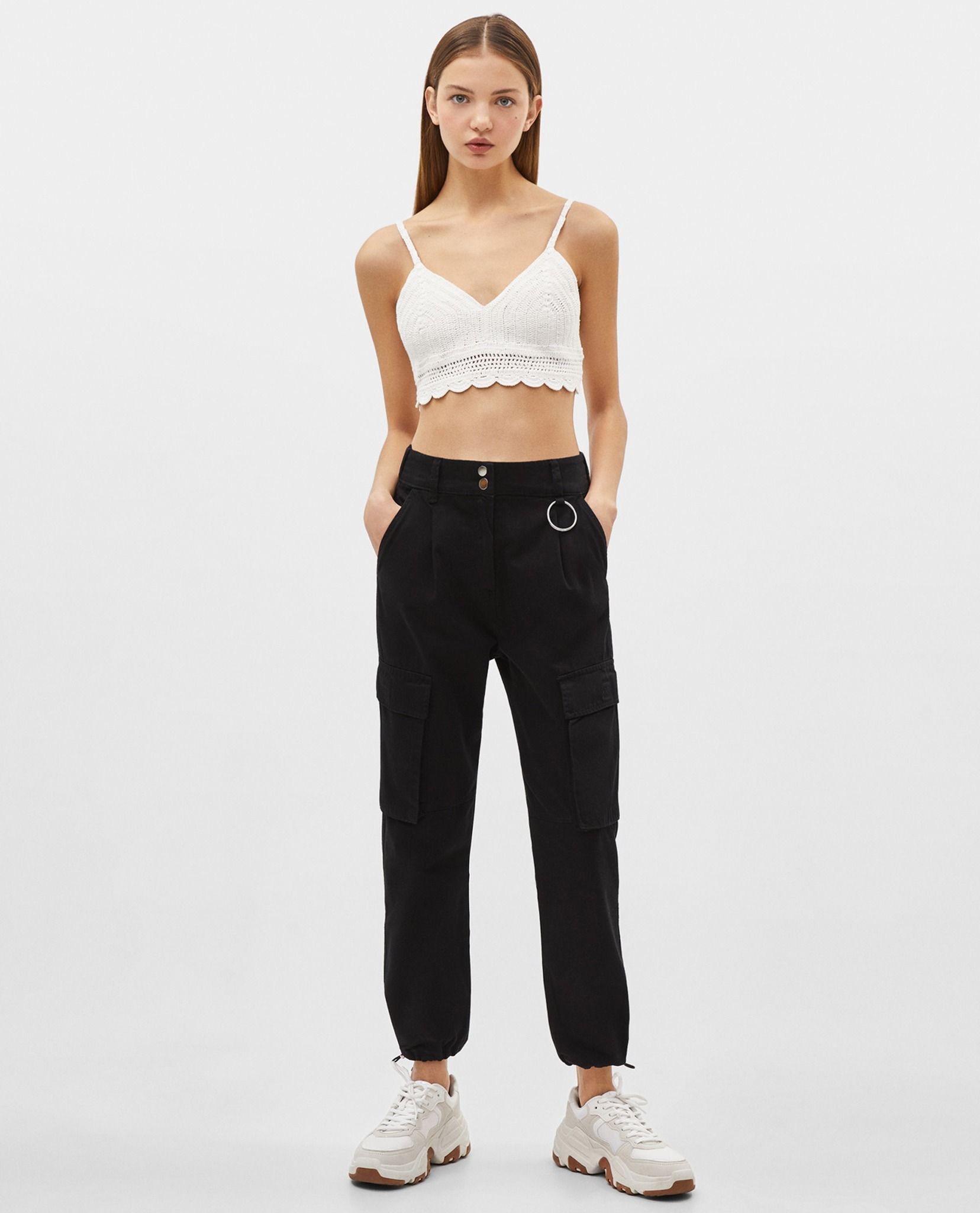 12.23.22 - VTG CARGO JOGGER PANTS - BERSHKA