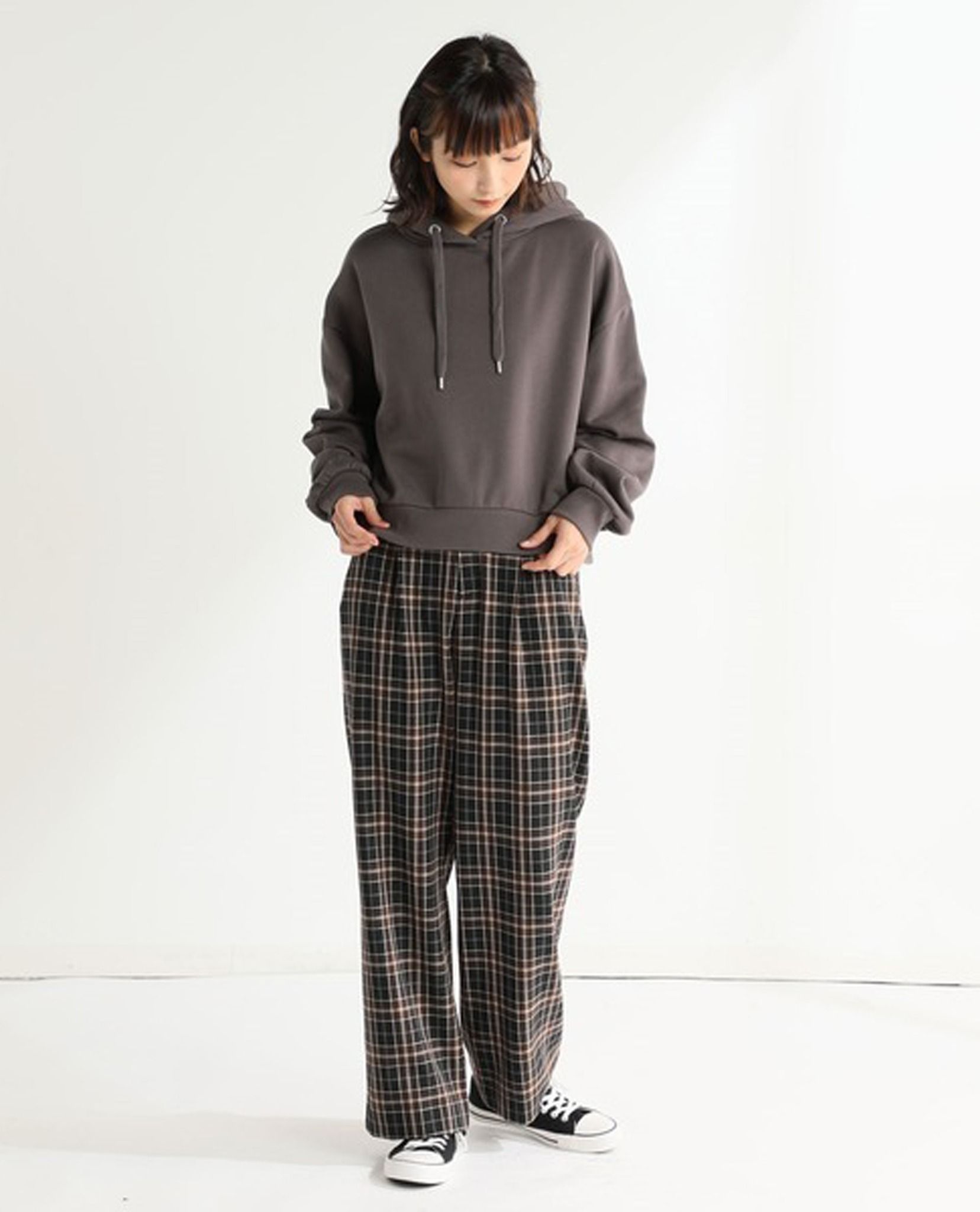 11.11.22 - VTG CROPPED PULLOVER HOODIE - COLZA