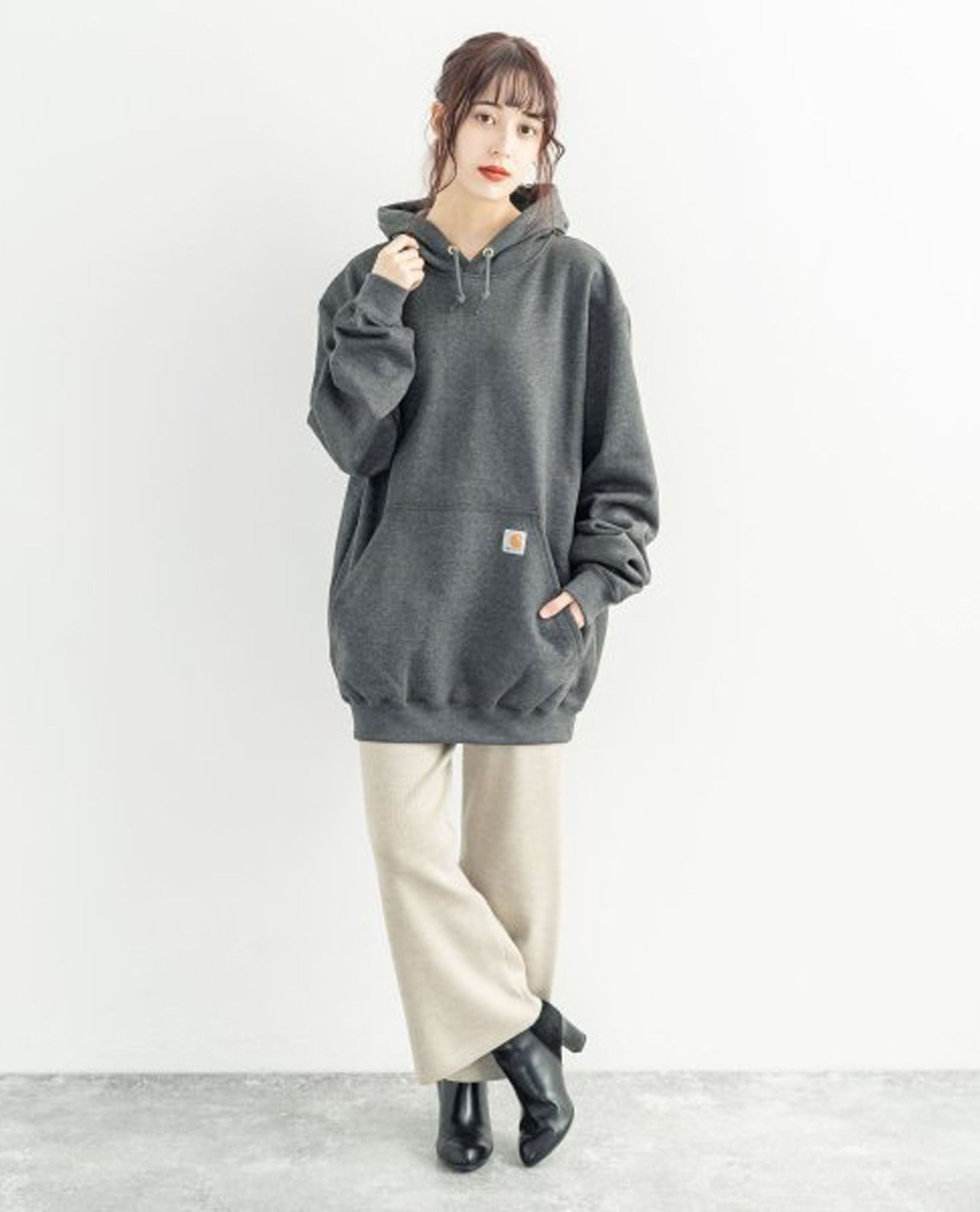 LOOSE FIT RAIN DEFENDER PULLOVER HOODIE - CARHARTT