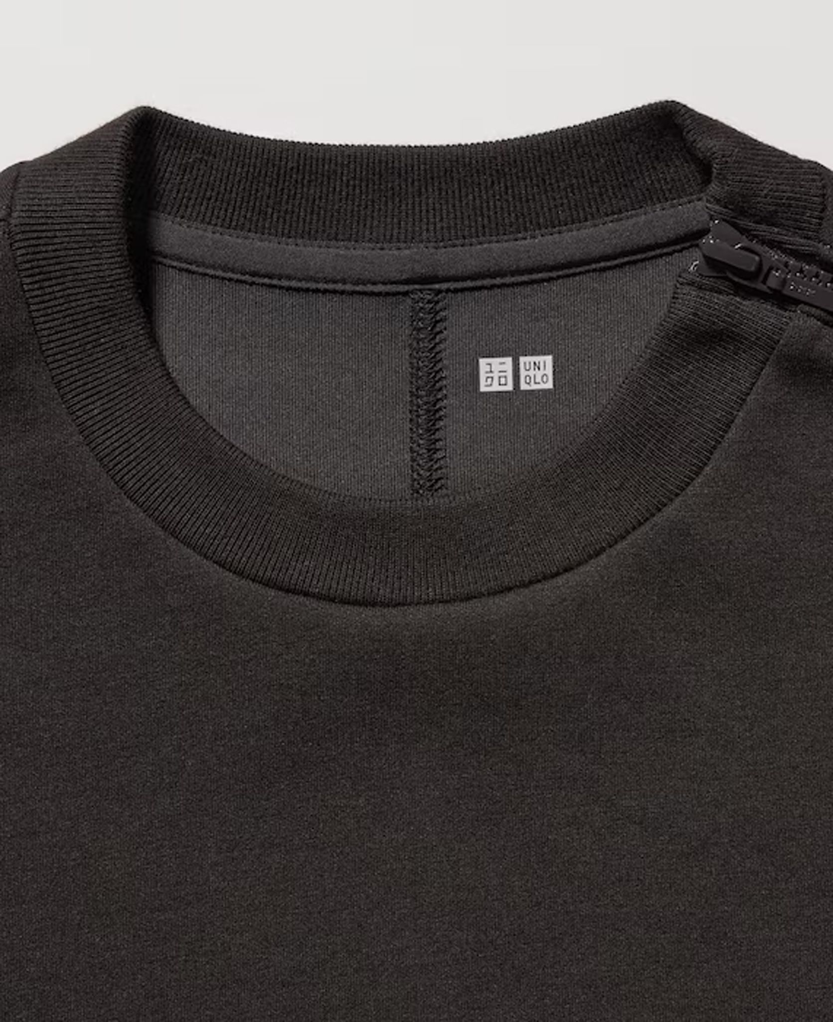 12.12.23 - VTG CRY ZIP SHOULDER SWEATSHIRT - UNIQLO