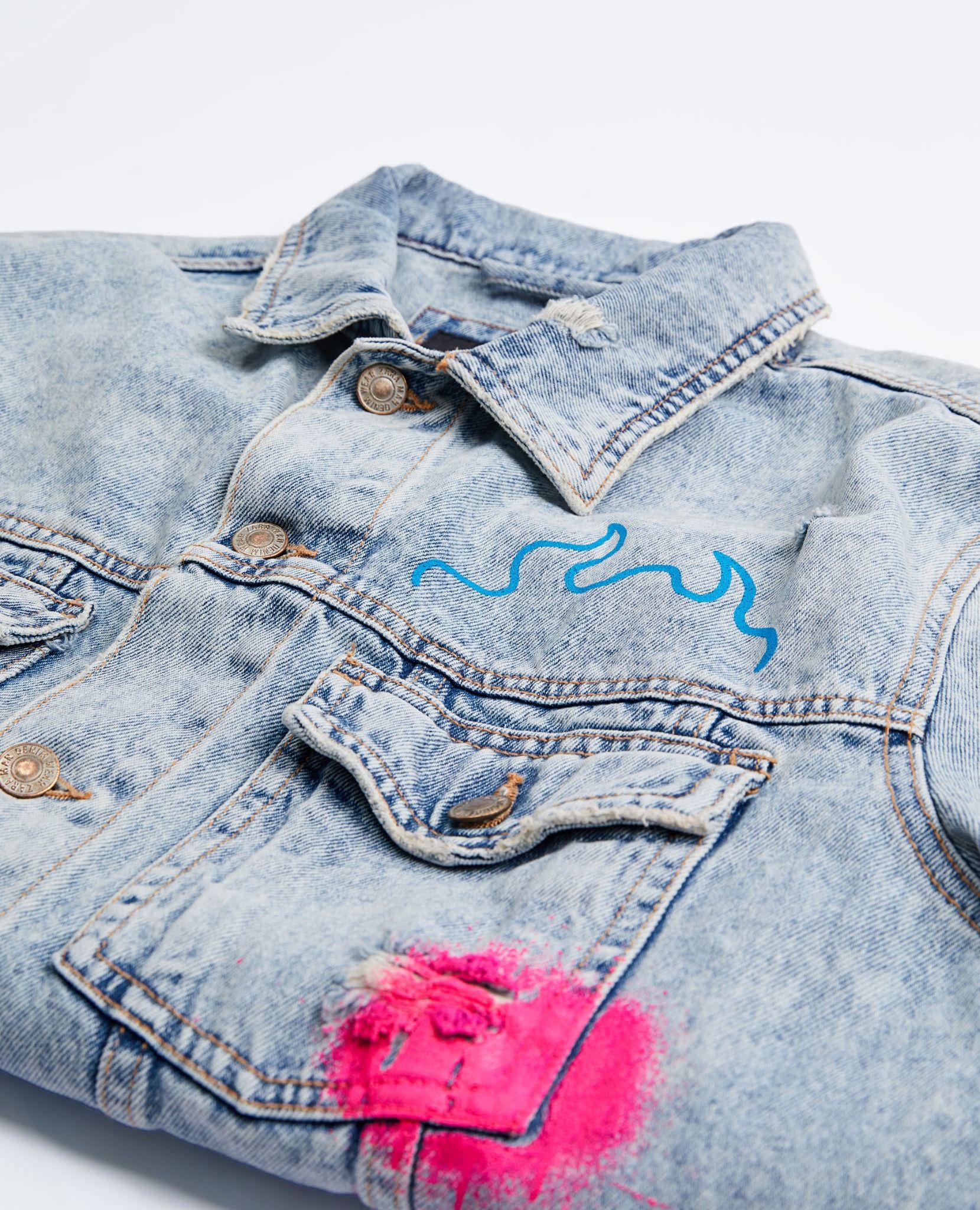 11.20.23 - VTG PRINTED BOMBER JACKET - ZARA