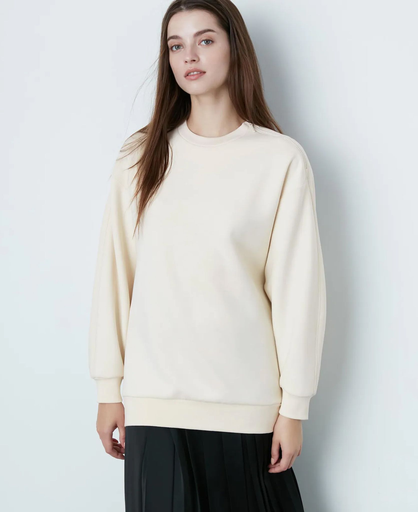 12.12.23 - VTG CRY ZIP SHOULDER SWEATSHIRT - UNIQLO