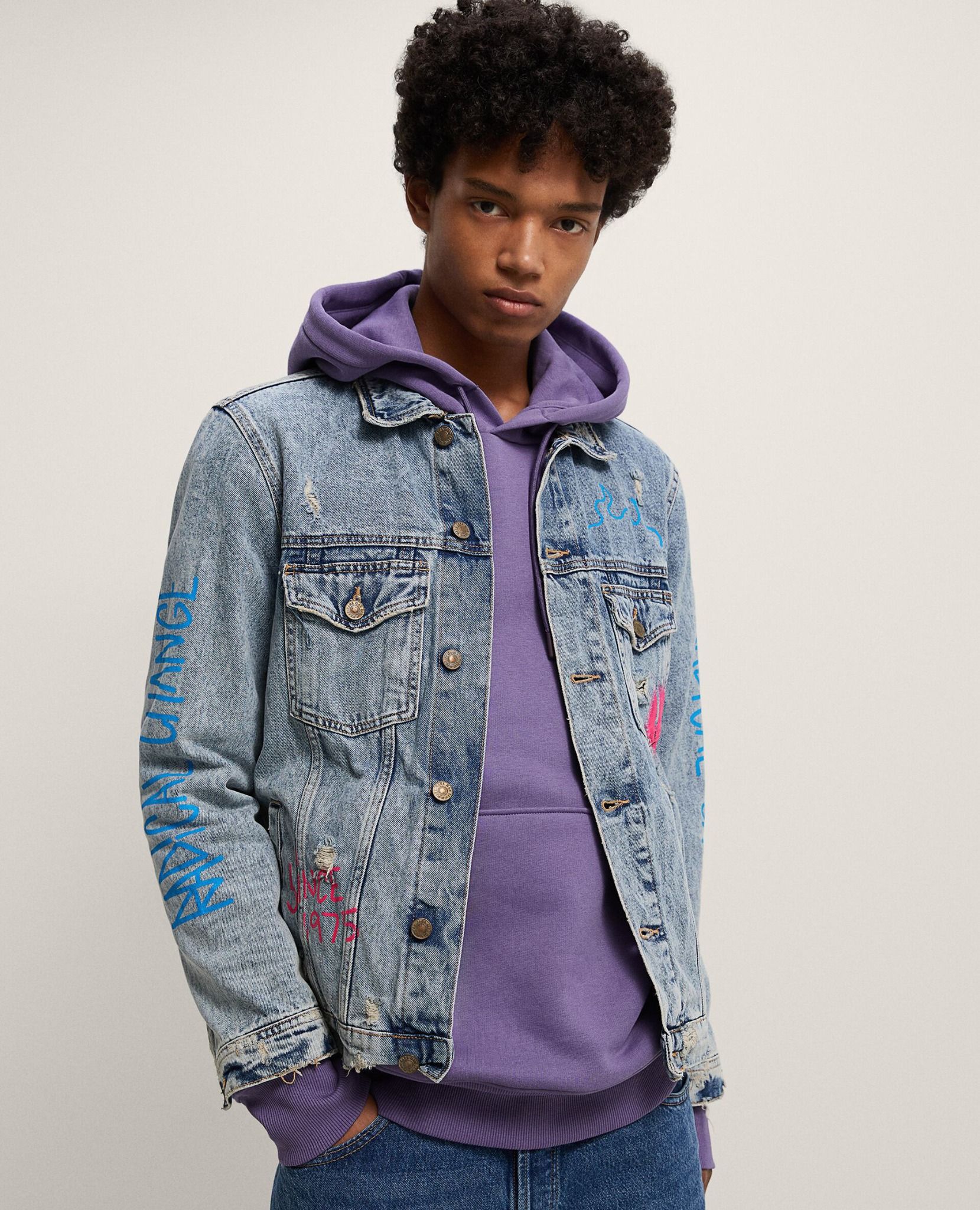 11.20.23 - VTG PRINTED BOMBER JACKET - ZARA