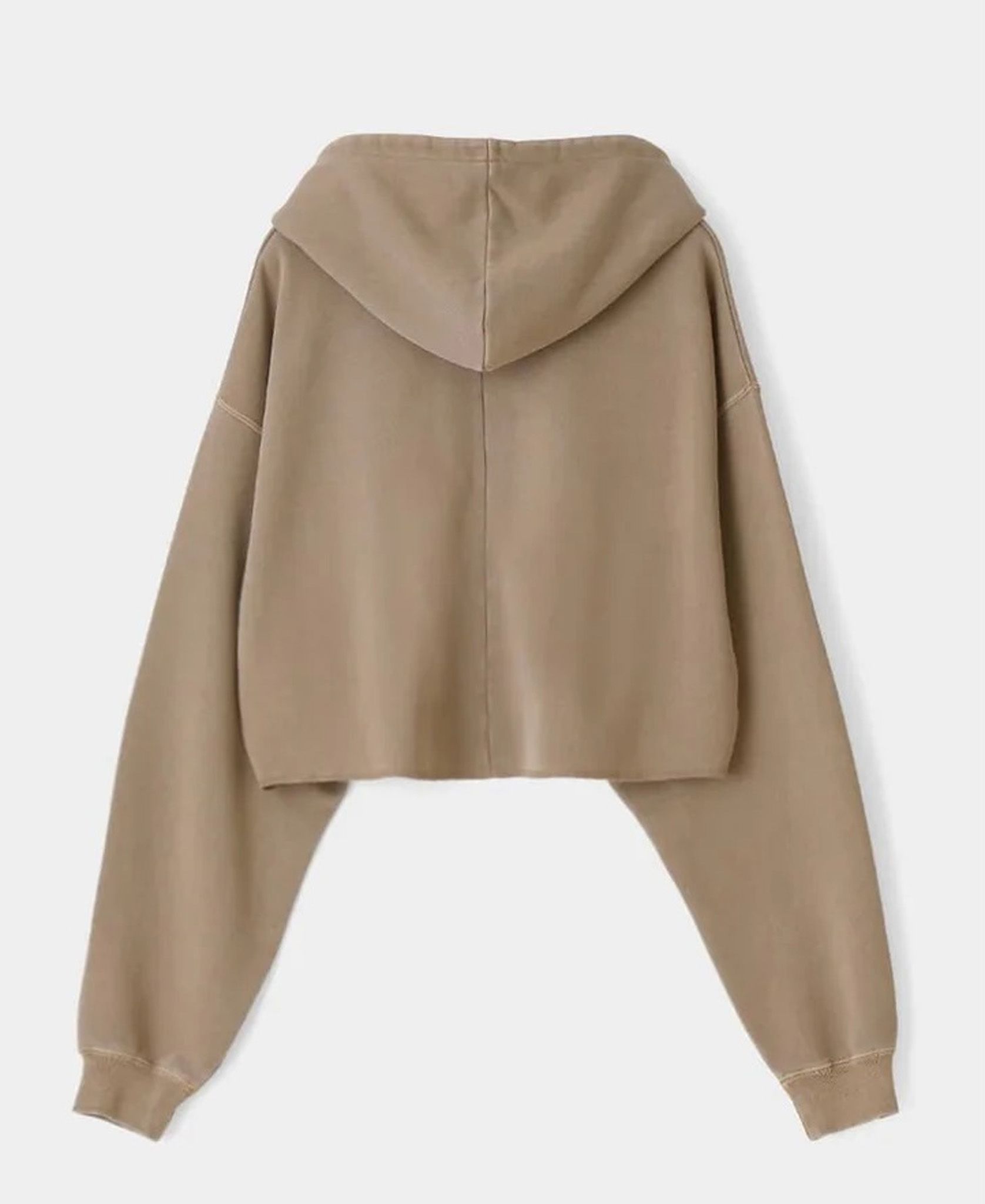 11.17.23 - VTG WASHED CROPPED PULLOVER HOODIE - MOUSSY