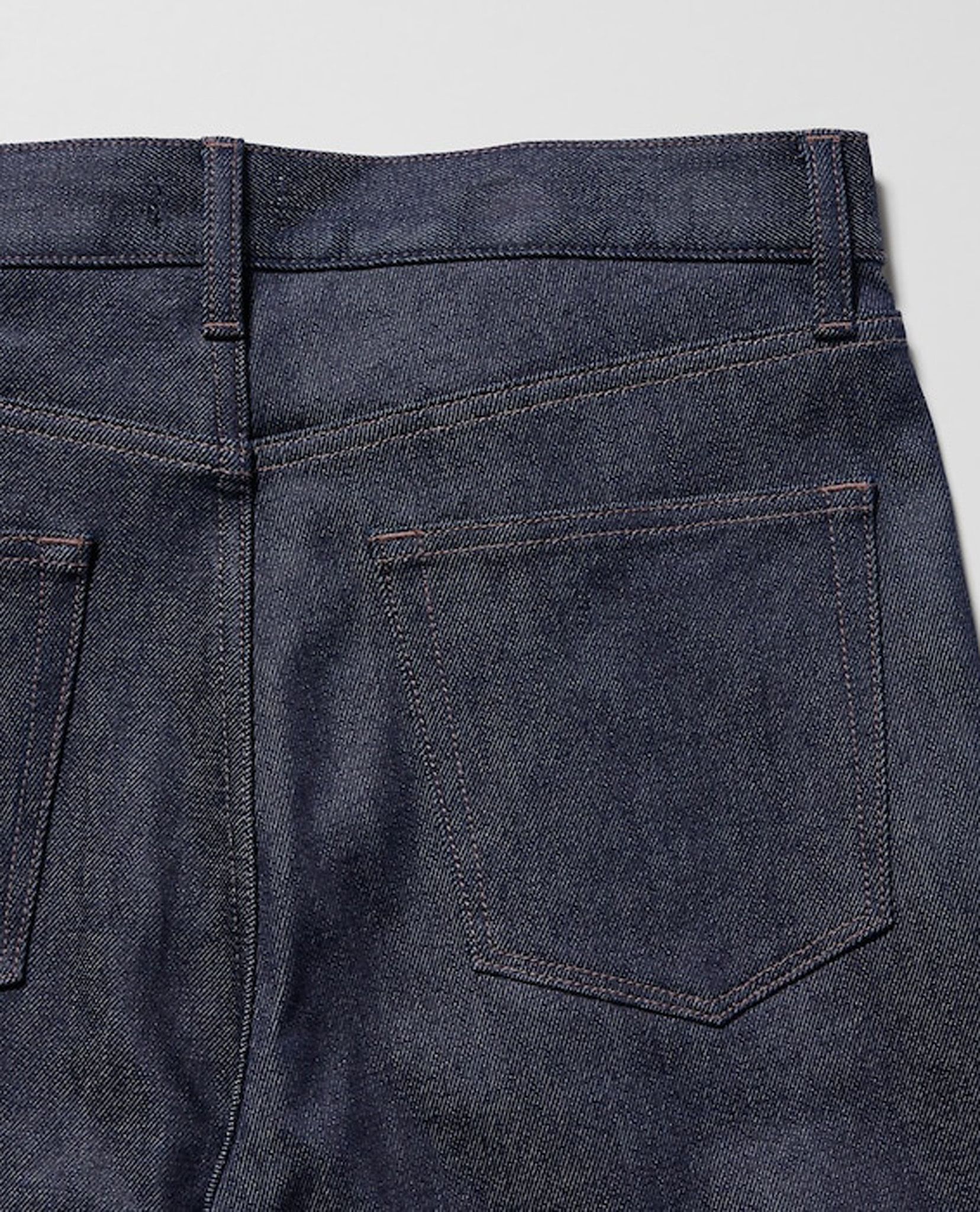 02.15.23 - VTG STRETCH SELVEDGE SLIM-FIT DENIM PANTS - UNIQLO