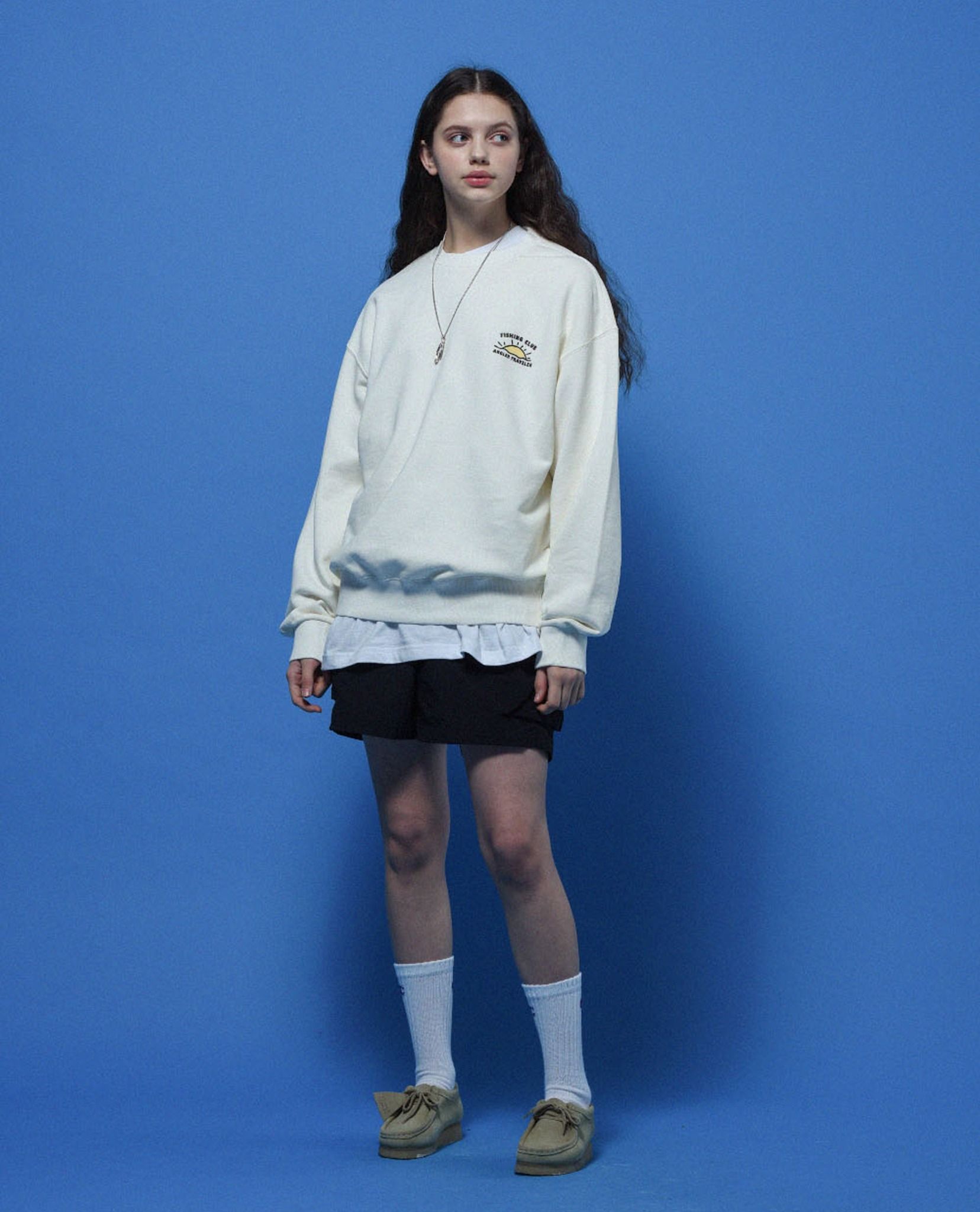 PIGMENT WASHED SWEATSHIRT - TRAVEL