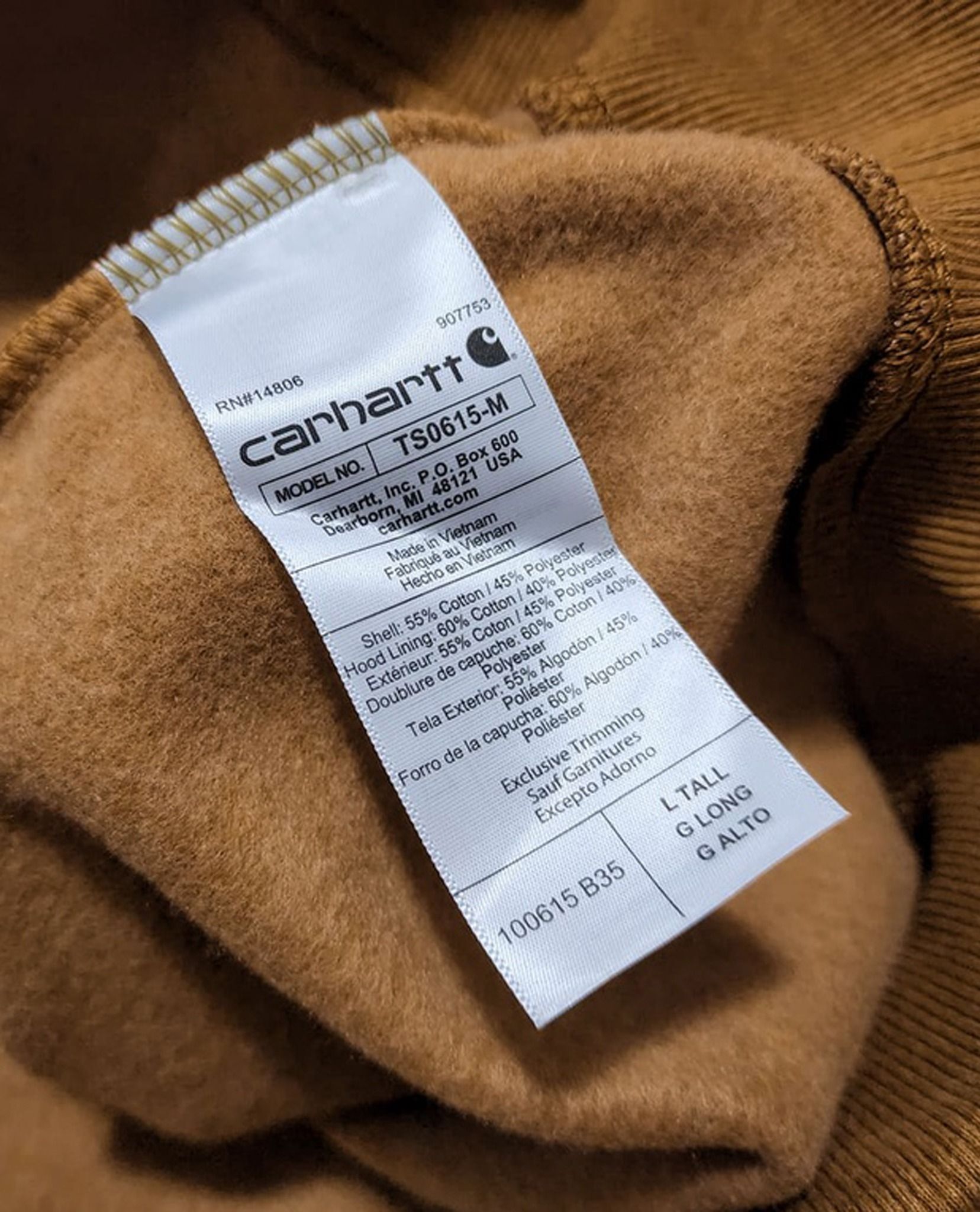 LOOSE FIT RAIN DEFENDER PULLOVER HOODIE - CARHARTT