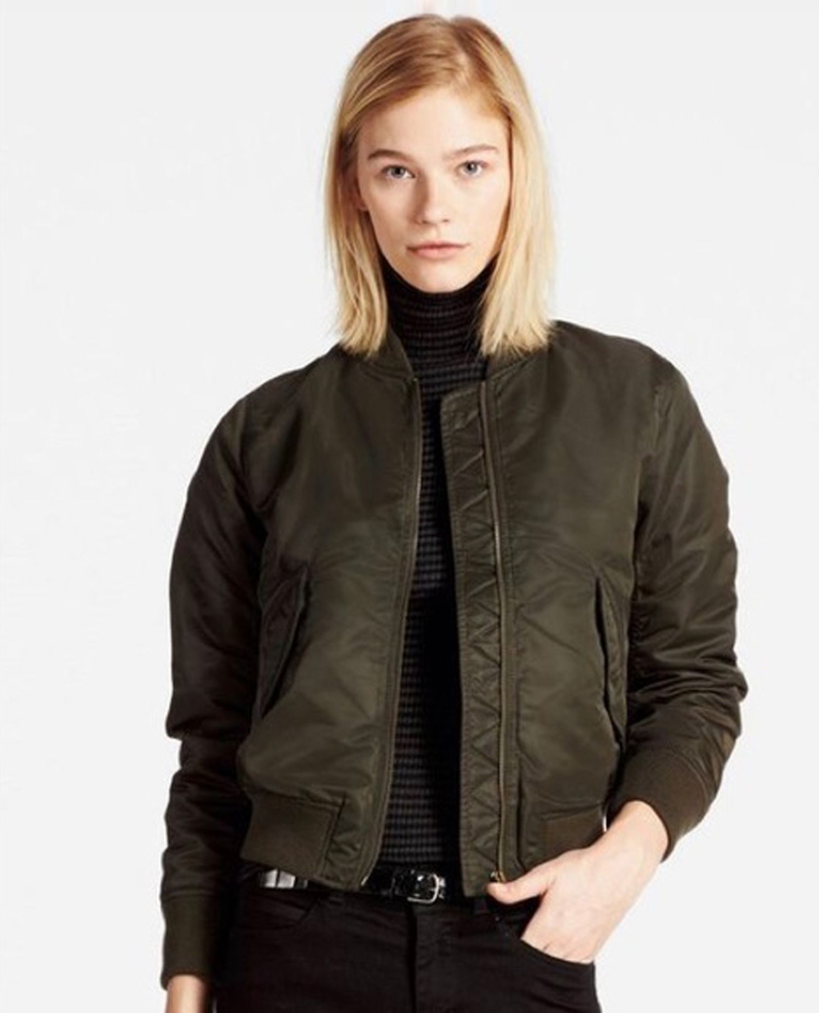 10.28.22 - VTG CROPPED BOMBER JACKET - UNIQLO