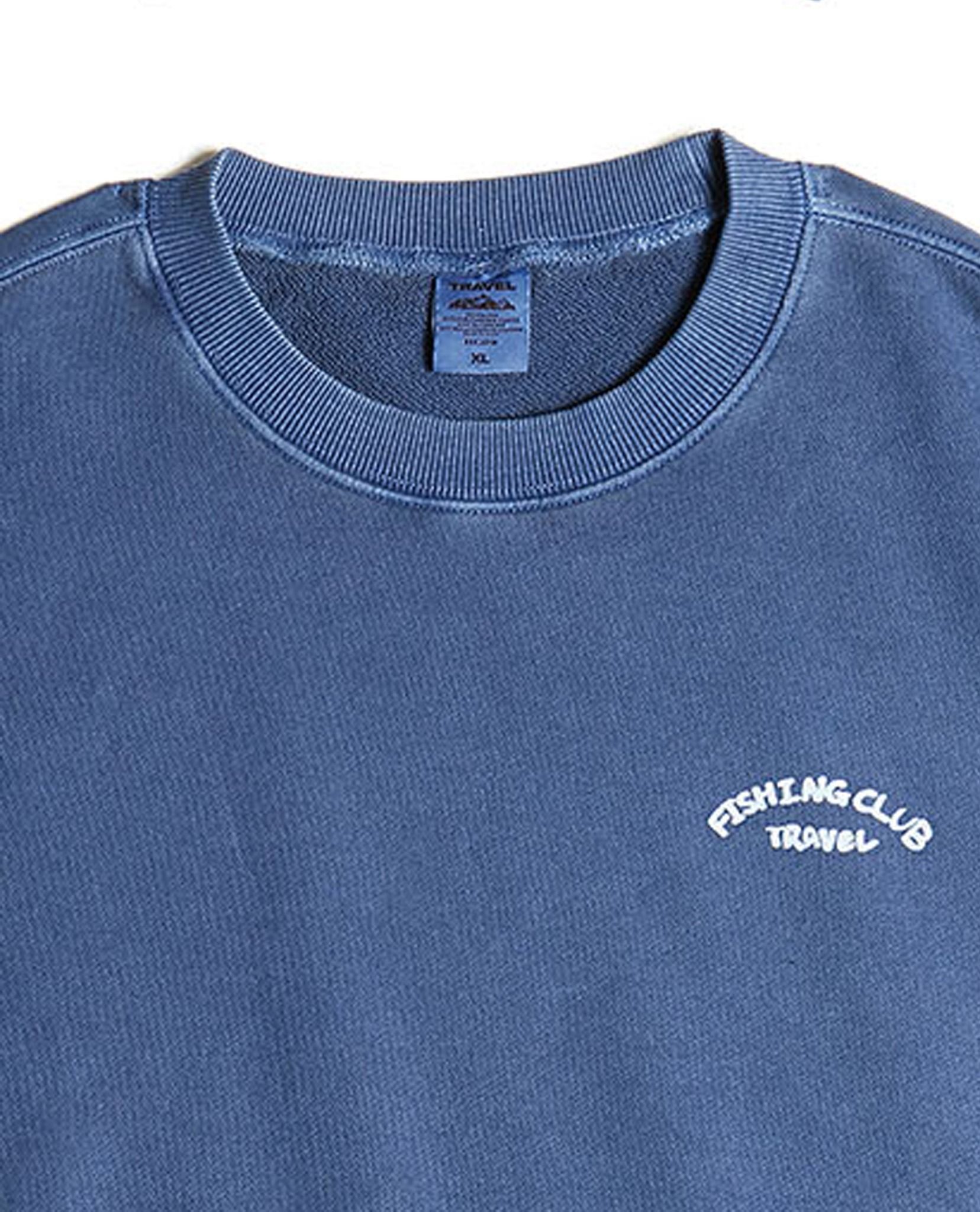 PIGMENT WASHED SWEATSHIRT - TRAVEL
