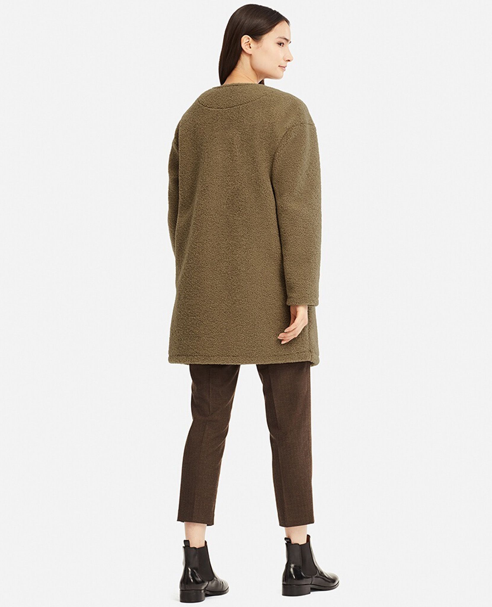 11.20.23 - VTG LONGLINE FLEECE JACKET - UNIQLO