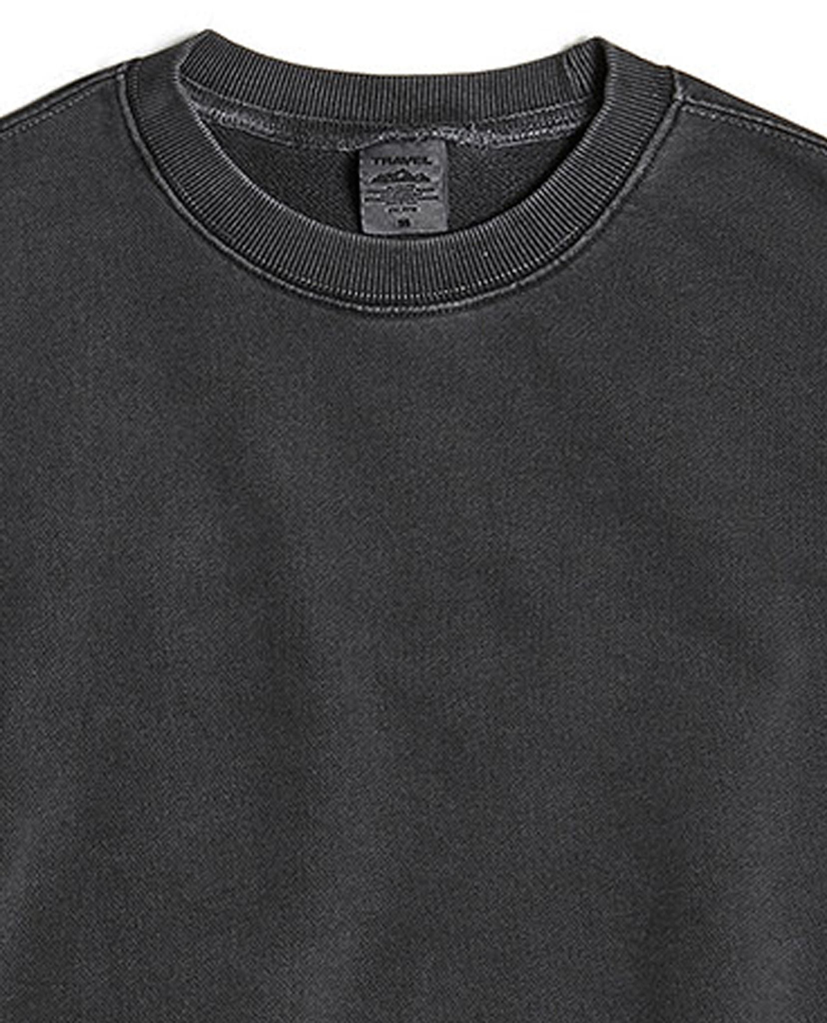PIGMENT WASHED SWEATSHIRT - TRAVEL