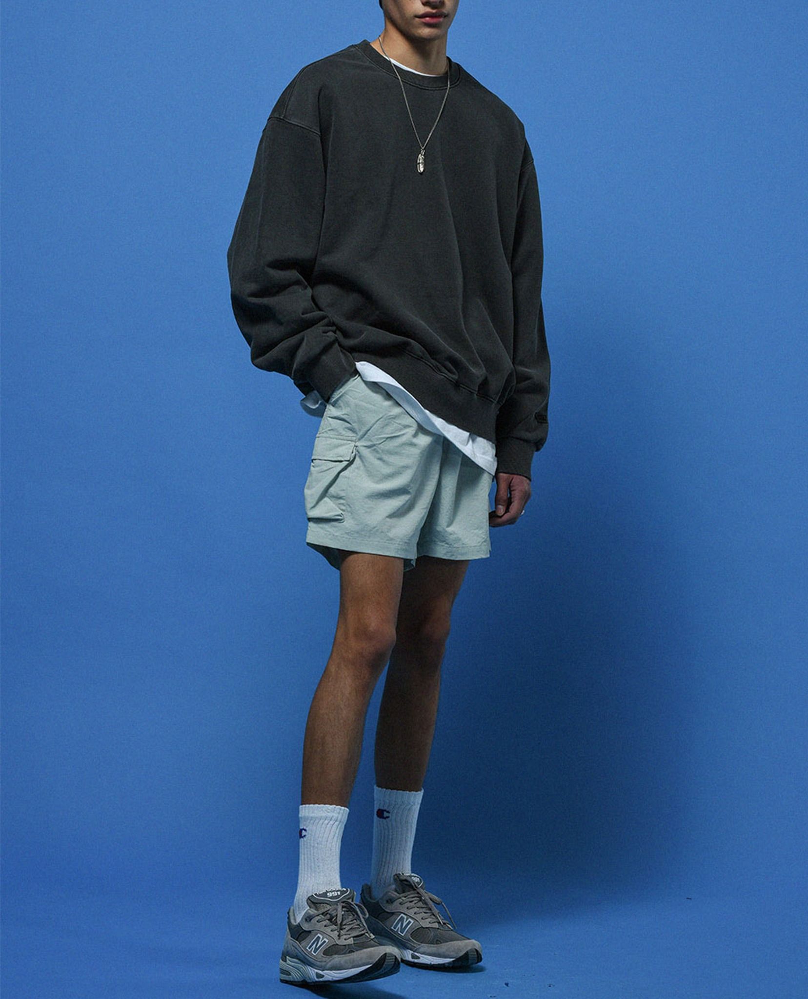 PIGMENT WASHED SWEATSHIRT - TRAVEL