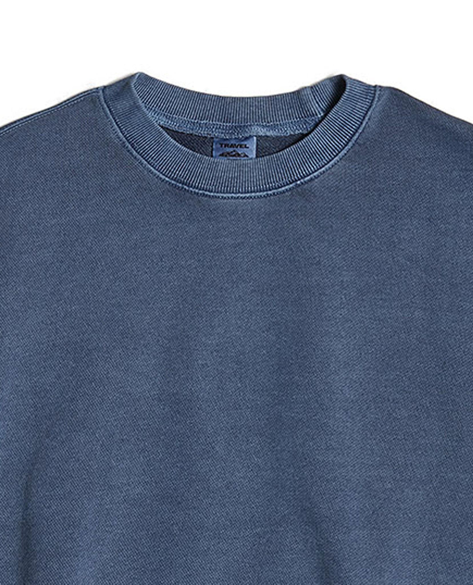 PIGMENT WASHED SWEATSHIRT - TRAVEL