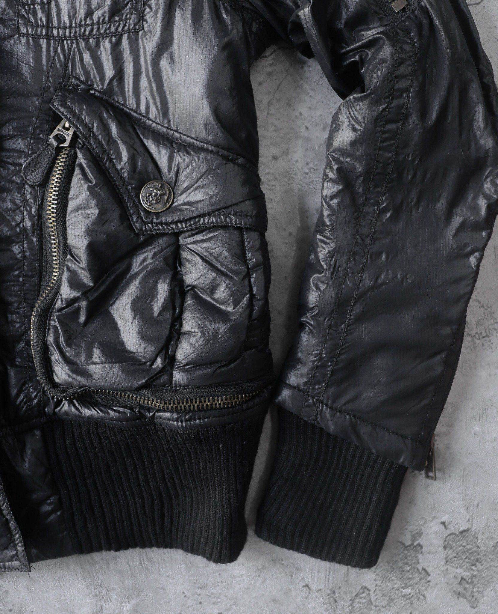 02.28.24 - VTG CROPPED PUFFER JACKET - MOUSSY