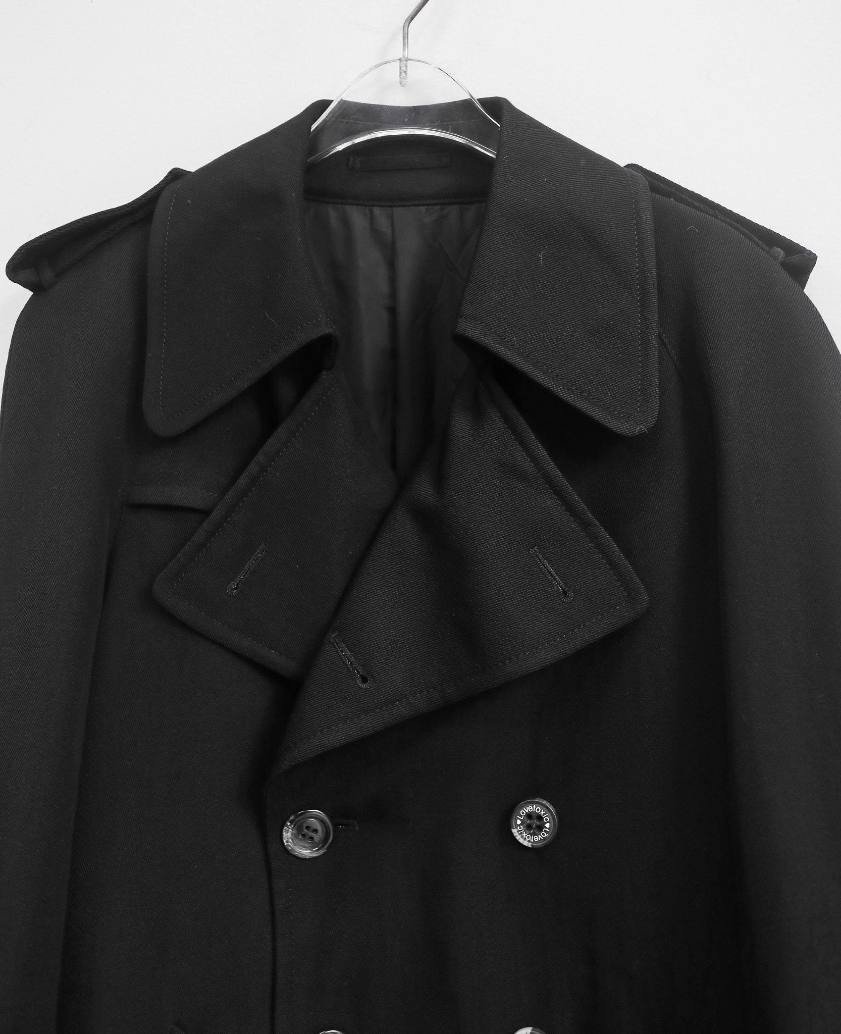 12.13.24 - VTG TWILL DOUBLE BREASTED LONGLINE BLAZER JACKET - MITSUMINE SPORTS