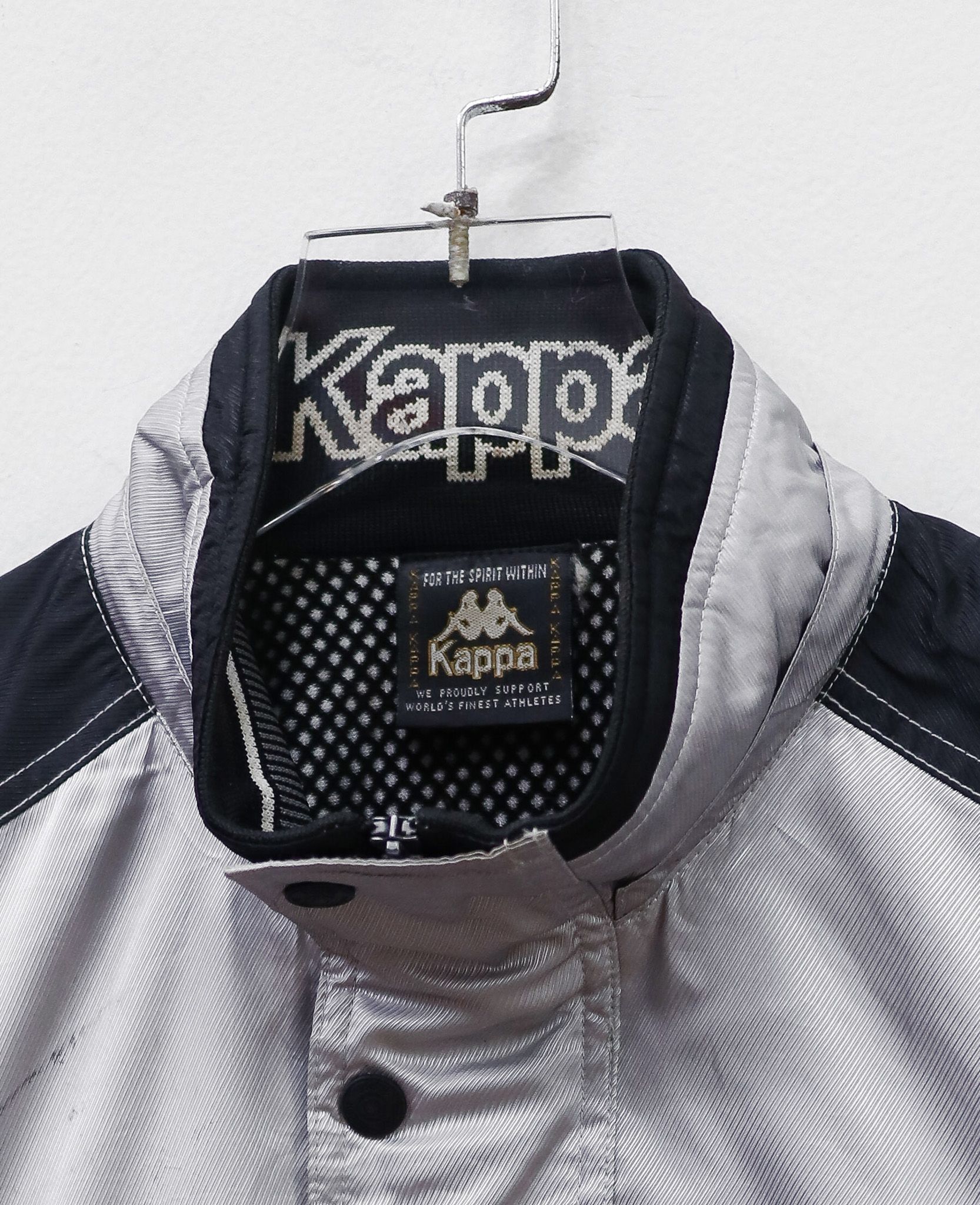 12.22.24 - VTG WINDBREAKER TRACK JACKET - KAPPA 90s