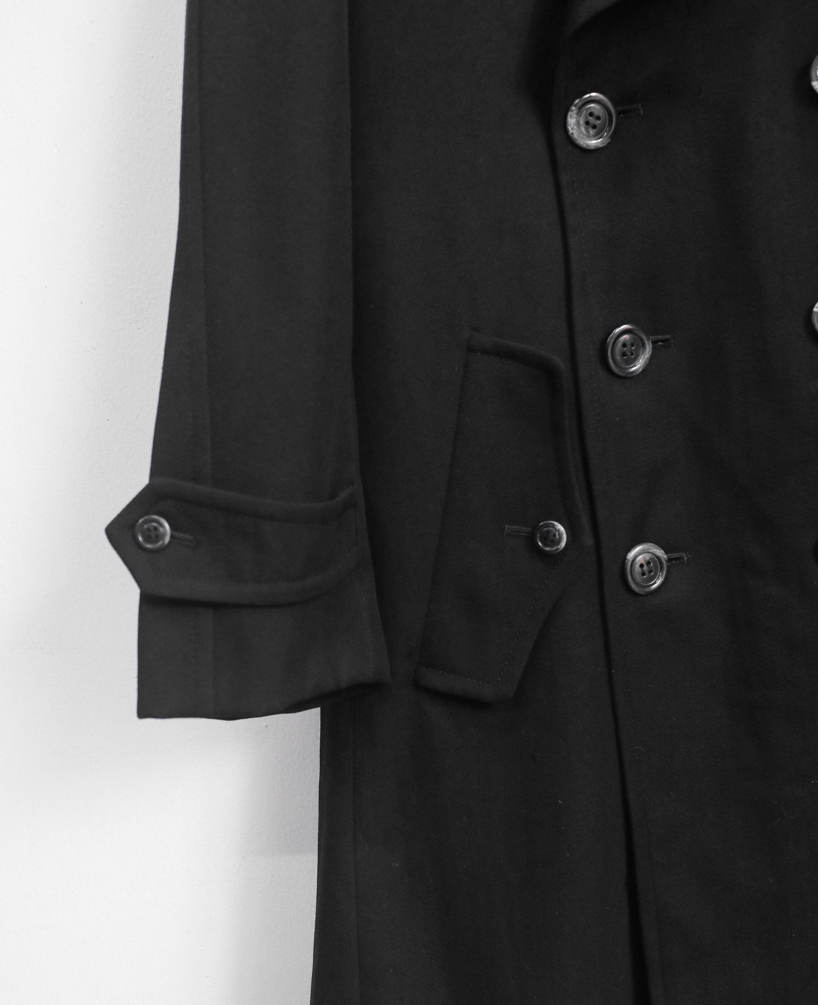 12.13.24 - VTG TWILL DOUBLE BREASTED LONGLINE BLAZER JACKET - MITSUMINE SPORTS