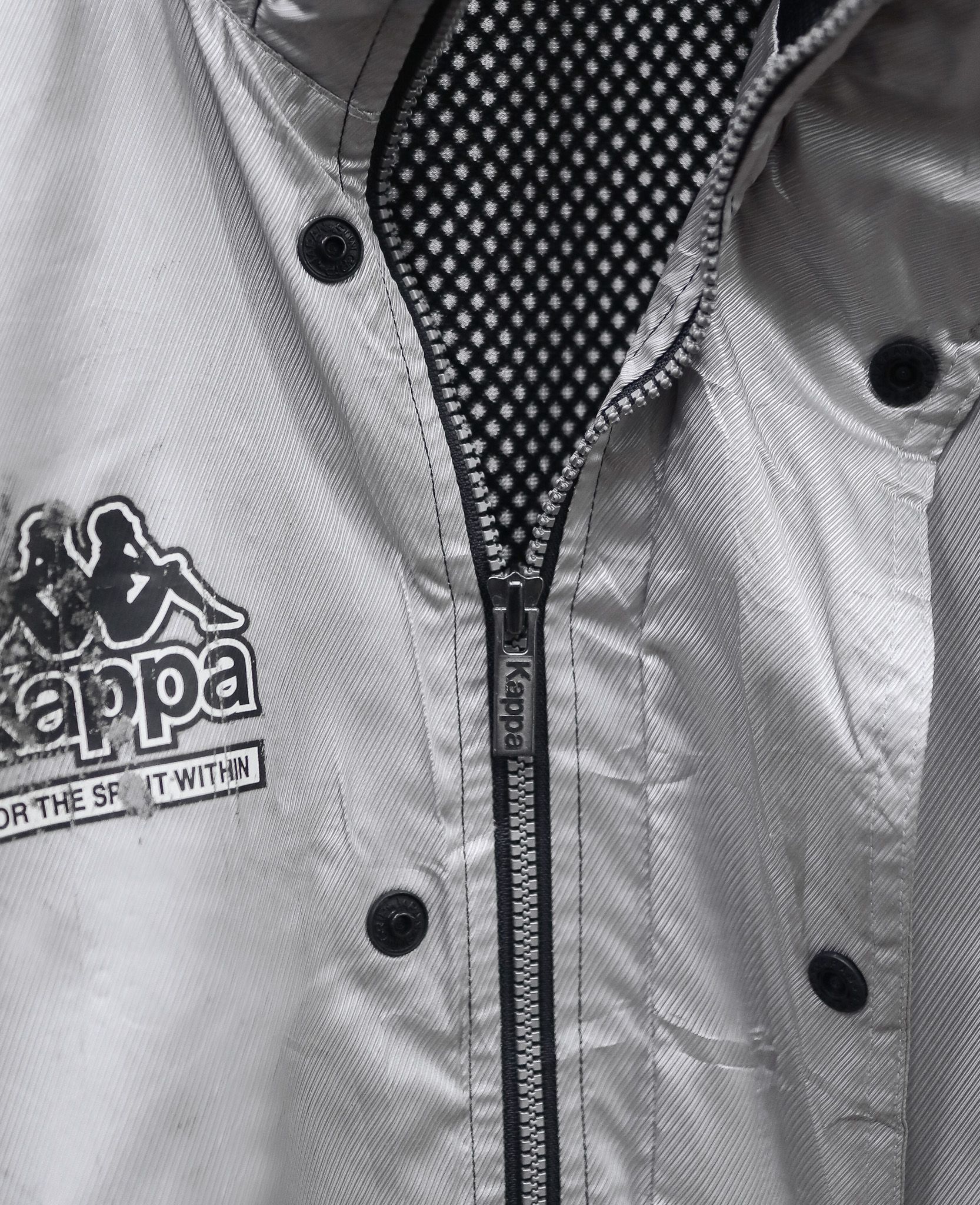 12.22.24 - VTG WINDBREAKER TRACK JACKET - KAPPA 90s