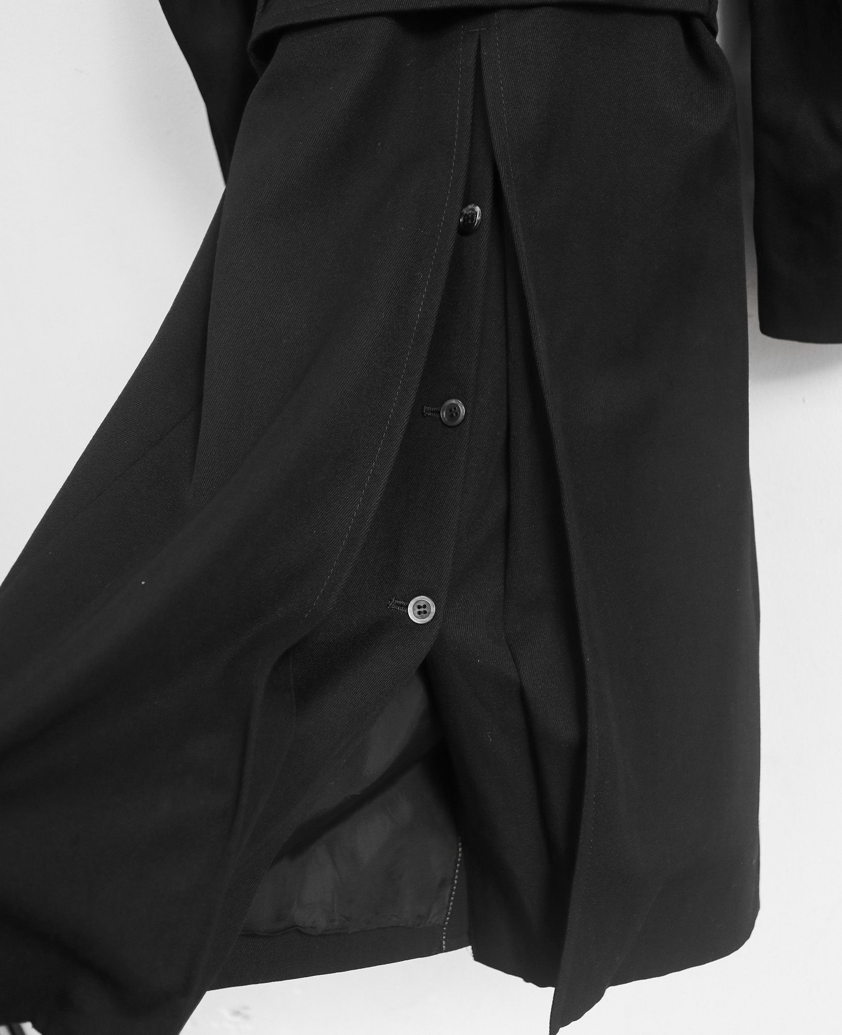 12.13.24 - VTG TWILL DOUBLE BREASTED LONGLINE BLAZER JACKET - MITSUMINE SPORTS