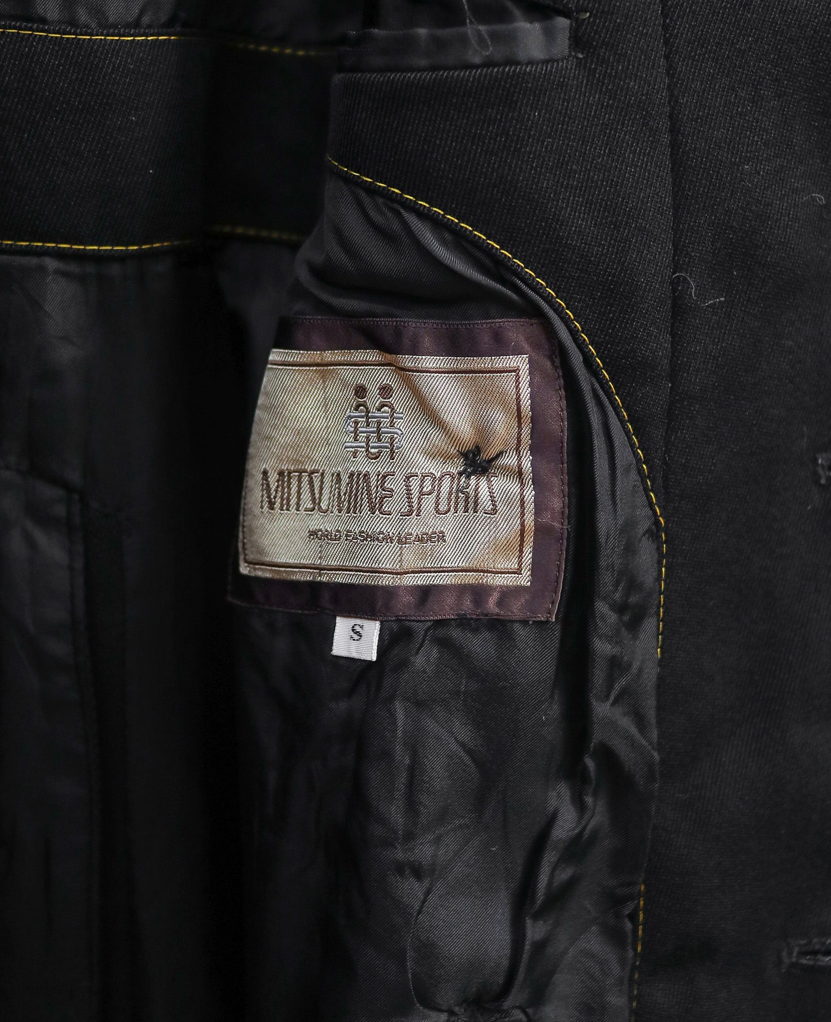 12.13.24 - VTG TWILL DOUBLE BREASTED LONGLINE BLAZER JACKET - MITSUMINE SPORTS