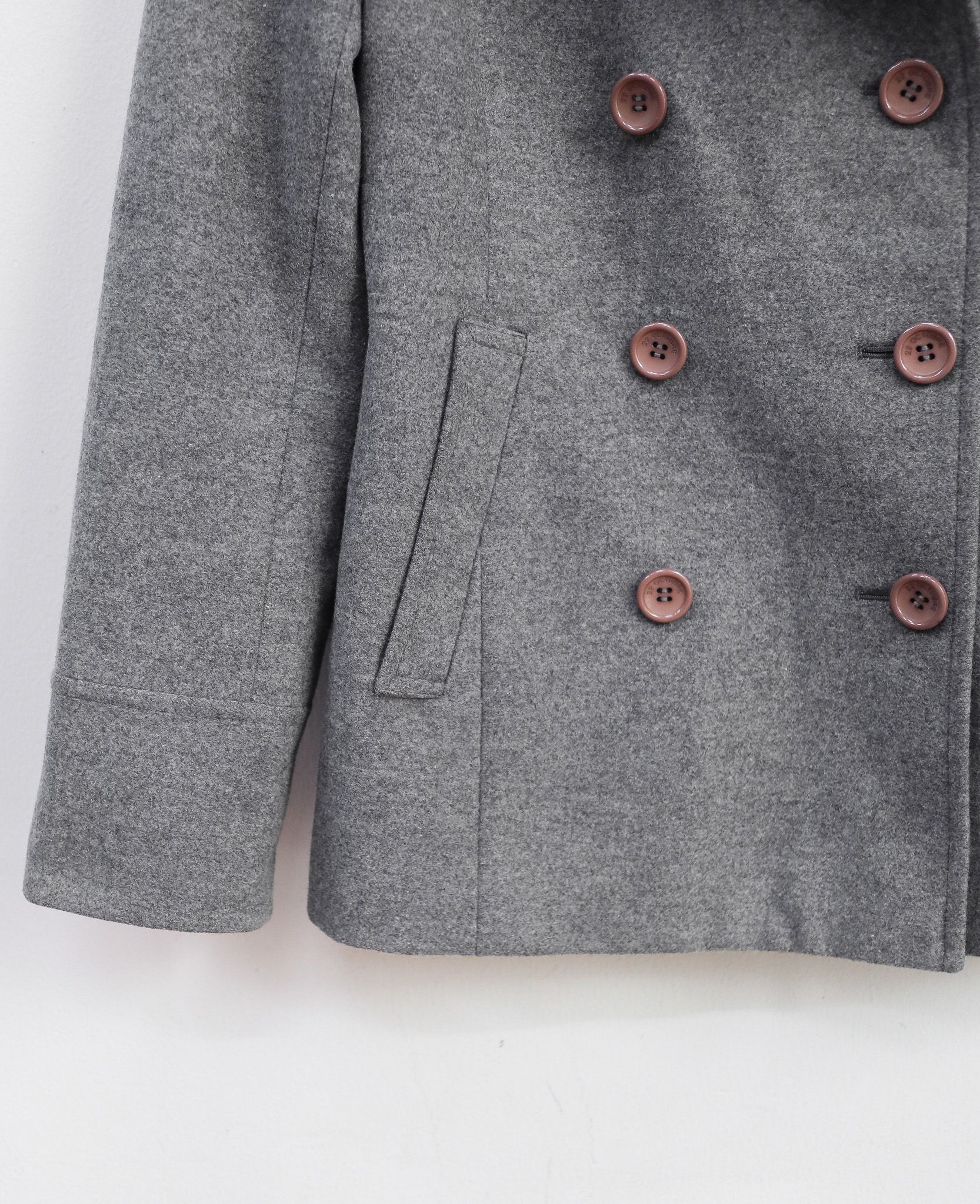 12.13.24 - VTG WOOL DOUBLE BREASTED BLAZER JACKET - 22 OCTOBRE