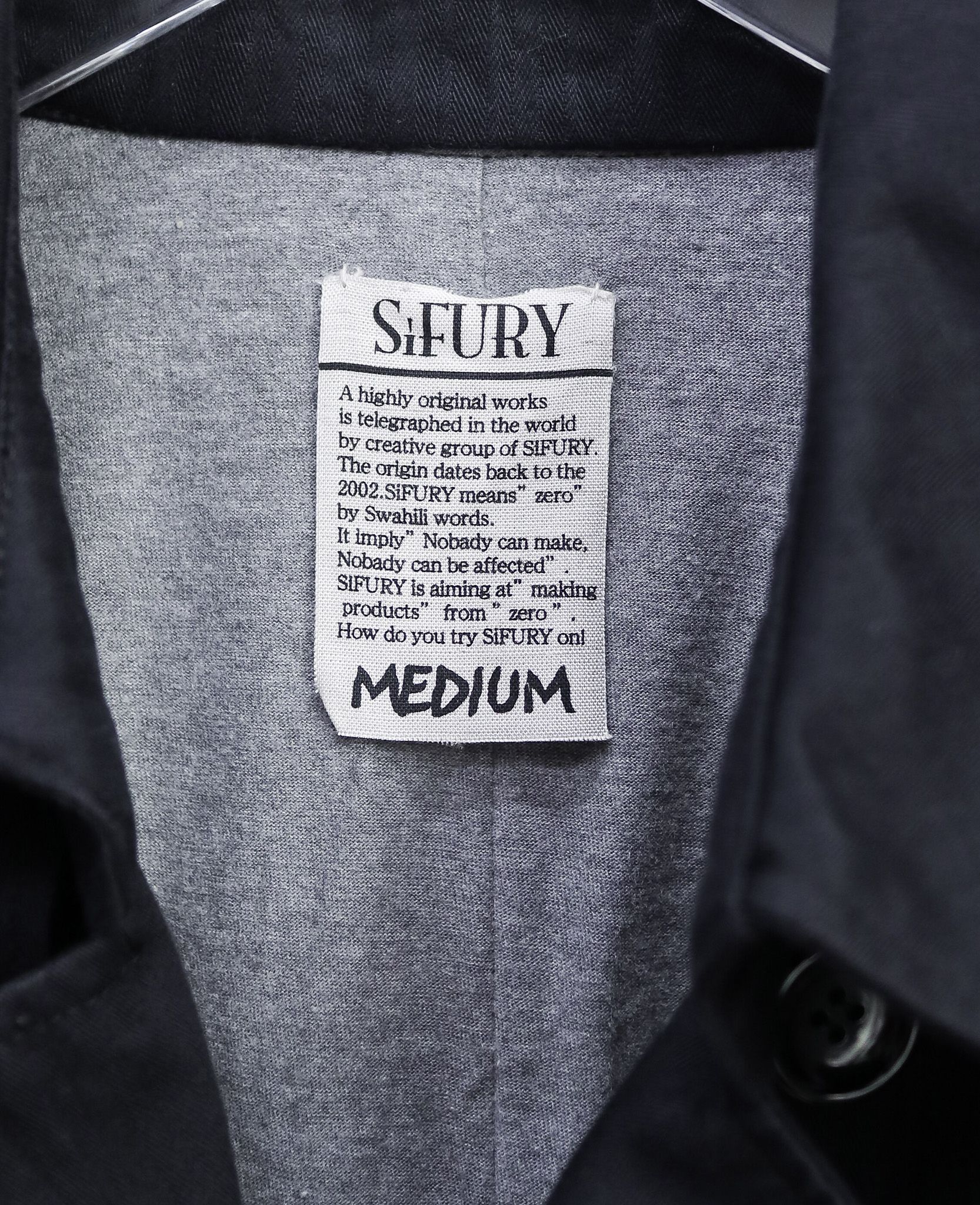 12.13.24 - VTG TWILL DOUBLE BREASTED BLAZER JACKET - SiFURY