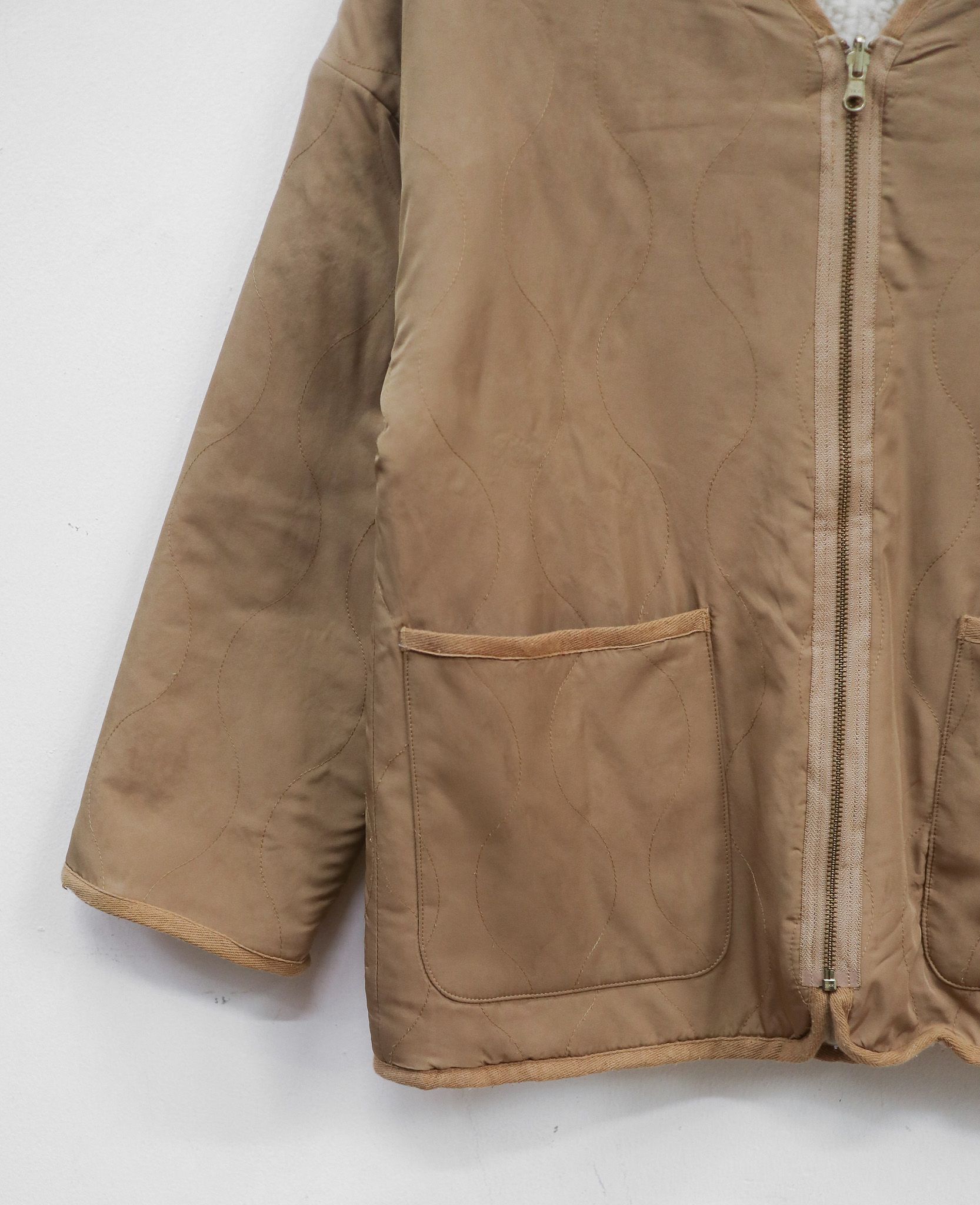 12.22.24 - VTG REVERSIBLE FLEECE JACKET - ROPE PICNIC